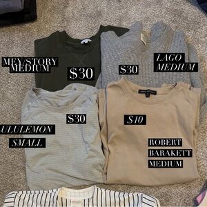 Short and Long sleeve